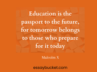 malcolm x quotes about education