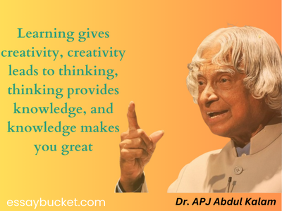 apj abdul kalam quotes about education