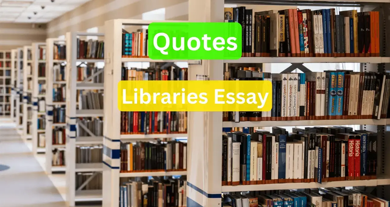 quotations about libraries essay
