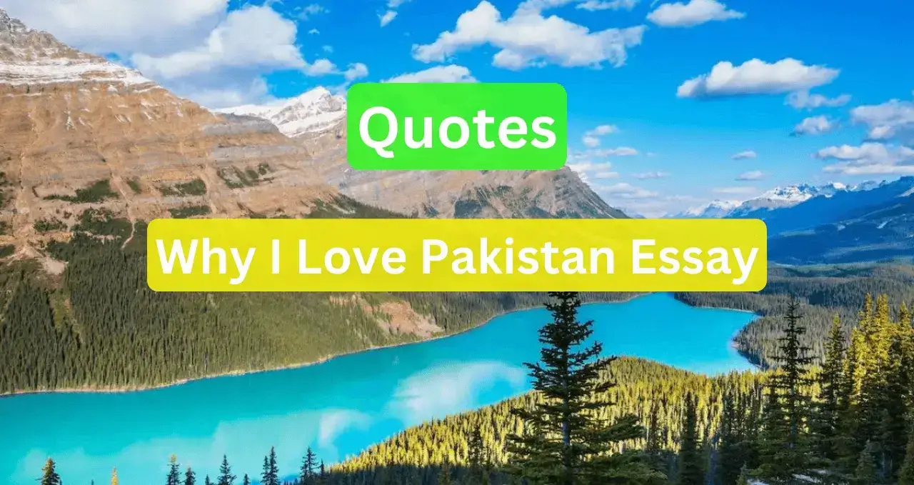 quotations about why i love pakistan essay